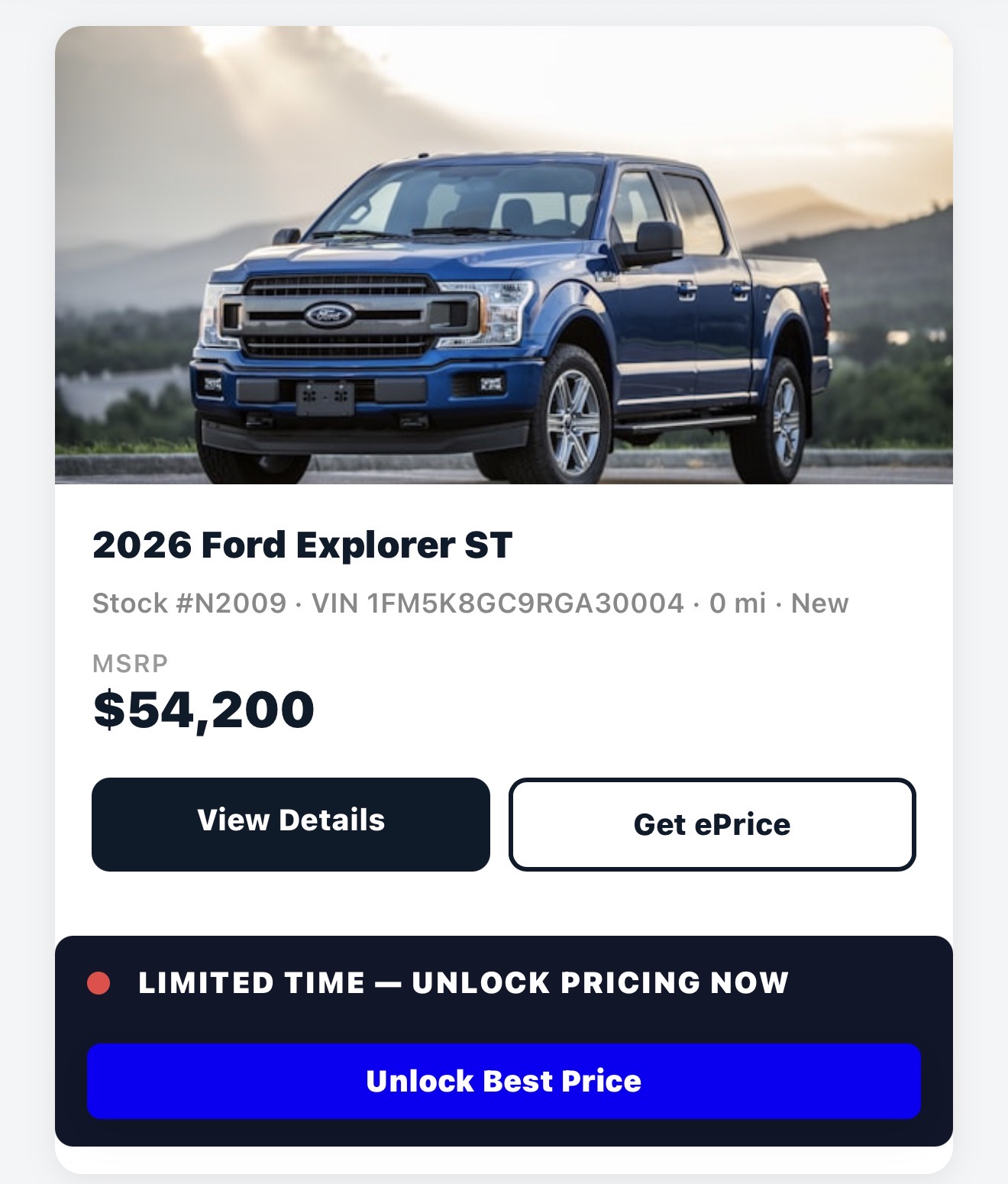 1. Shopper sees vehicle